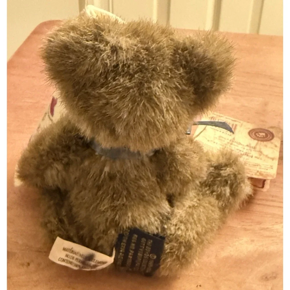BOYDS MINI Jointed BEAR named Verna - Head Bean Collection‎ 6